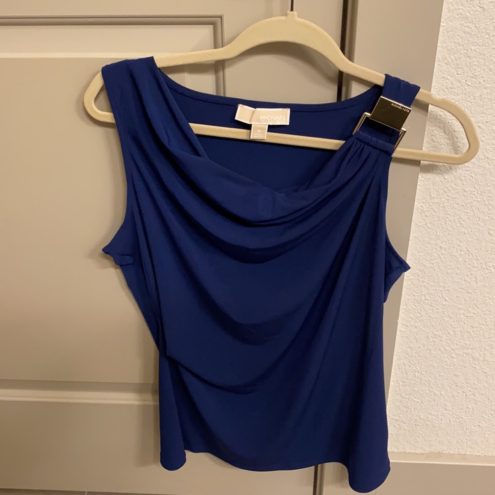 Michael Kors Blue Blouse